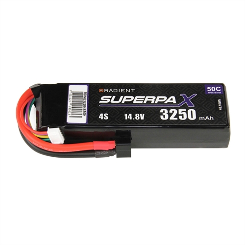 LiPo 4S 3250mAh 148V 50C Deans HCT