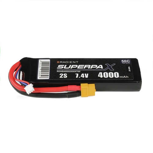 LiPo 2S 4000mAh 74V 50C XT60