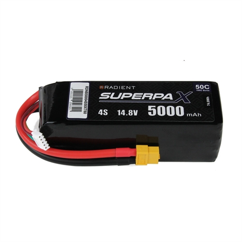 LiPo 4S 5000mAh 148V 50C XT60