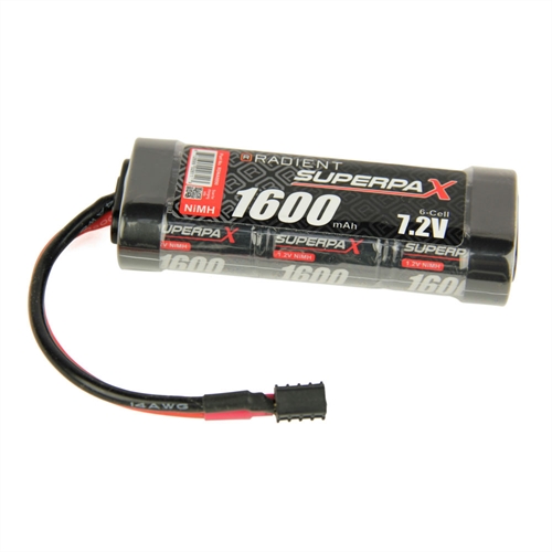 NiMH 72V 1600mAh 23A Stick Deans HCT