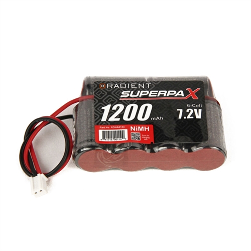 "NiMH 7.2V 1200mAh 2/3A 4-2 SBS-Flat, Mini"