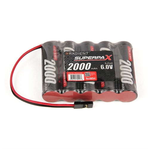 NiMH 60V 2000mAh AA SBS-Flat Rx-JR