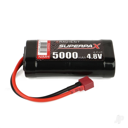 NiMH 4.8V 5000mAh SC Flat, Deans (HCT)