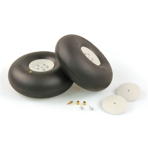 Smooth Inflatable Wheels 5.0in (2pcs)