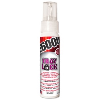 E6000 Fray Lock Clear 591ml Carded