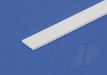 14in (35cm) HO-Scale Strip .011x.135in (1x12) (10 per pack)