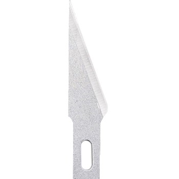 #21 Stainless Steel Blade, Shank 0.25" (0.58 cm) (5pcs) (Carded)