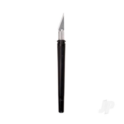 K40 Pocket Clip-on Knife with Twist-off Cap, Black (Carded)