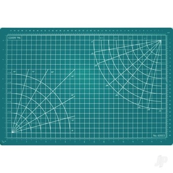 12x8.5in Self-Healing Cutting Mat, Green (Bulk)