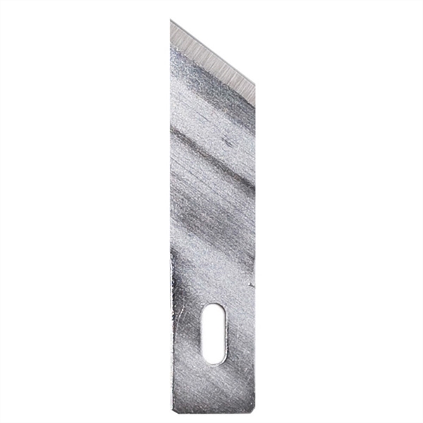 #19A Angled Chisel Blade, Shank 0.345" (0.88 cm) (5pcs) (Carded)
