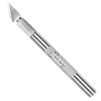 K2 Knife Medium Duty Round Aluminium with Safety Cap Carded