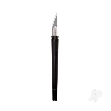 K40 Pocket Clip-on Knife with Twist-off Cap Black Carded