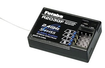 Futaba R203GF 3-Channel Receiver 24GHz S-FHSSFHSS