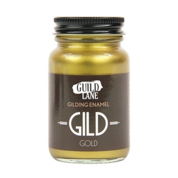 GILD Gilding Enamel Paint, Gold (60ml Jar)