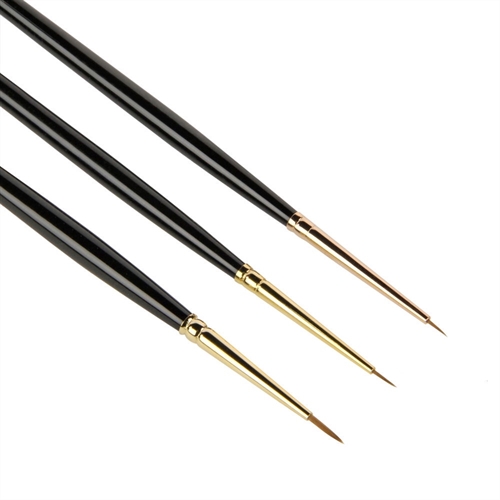 Professional Miniature Brush Set (3 pcs)