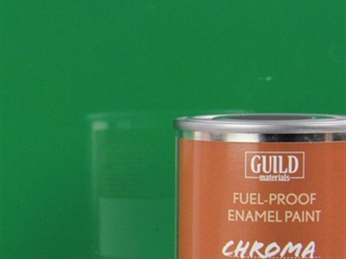 Chroma Enamel Fuelproof Paint Gloss Green 125ml Tin