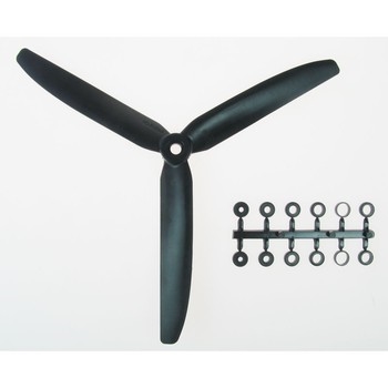 4460328 SCALE PROP 9x5 3-BLADE BLACK