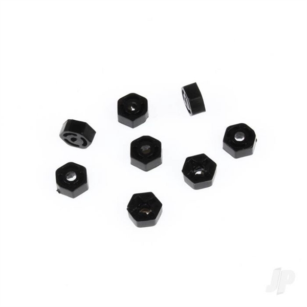 681-P017 Wheel Hex. (8P) Standard 6mm (Volcano, Warhead, Frontier)