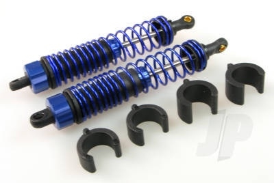 3338-T001 Front Aluminium Shocks + Spacers (2)