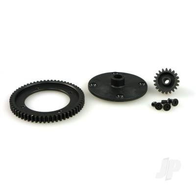 SPUR AND PINION GEAR SET (STEEL)