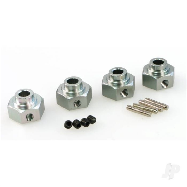 RCT-H009 Aluminium Wheel Hexagonal + Wheel Pin 2