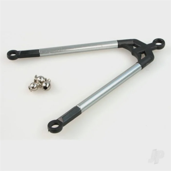 RCT-T002 Front + Rear Upper Linkage + Ball Stud (