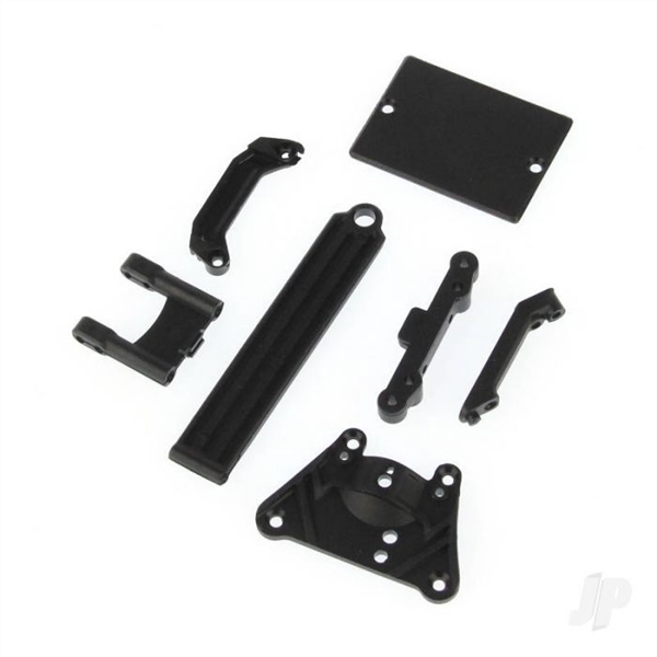18101 Front Top Plate + Servo Guard + Suspension Brace (Hailstorm, Blaster, Gallop)