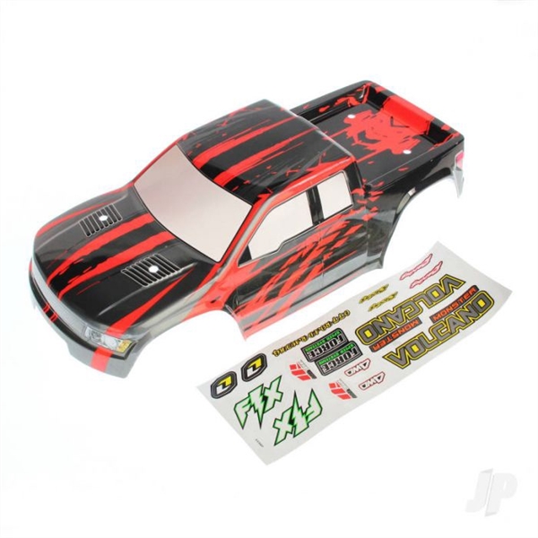 83210RU MT Truck Body (Red) (Volcano)