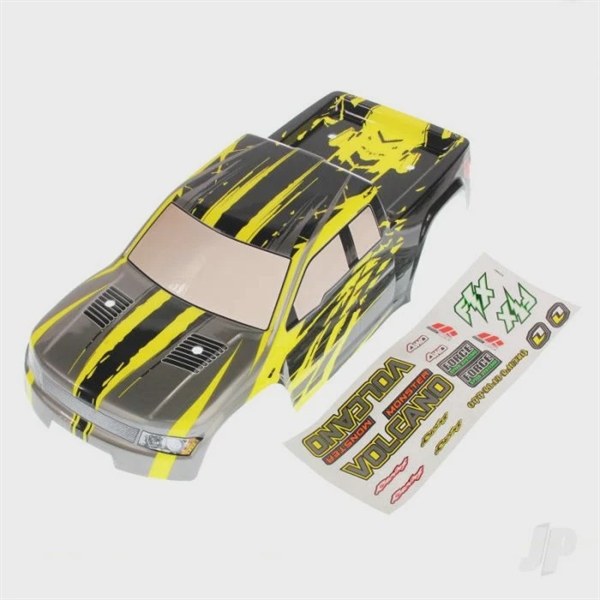 83211RU MT Truck Body (Yellow) (Volcano)