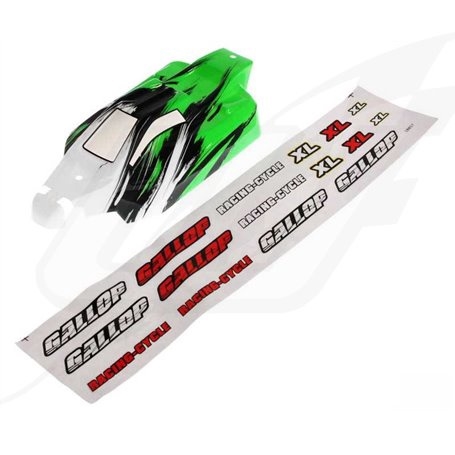 85781 Buggy Body (Green) with Body Decal (Gallop)