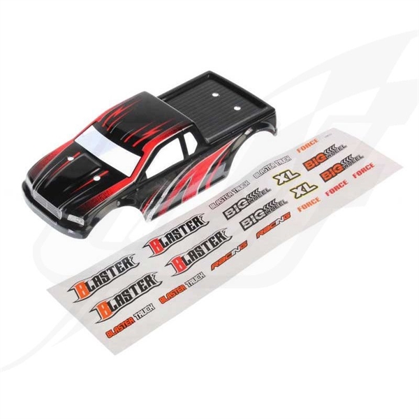 85980 Truck Body (Red) with Body Decal (Blaster)