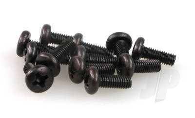 S059 Round Head Screw 3x8 (12)