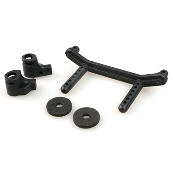 3338-P018 Front + Rear Body Post + Pads + Mount Set