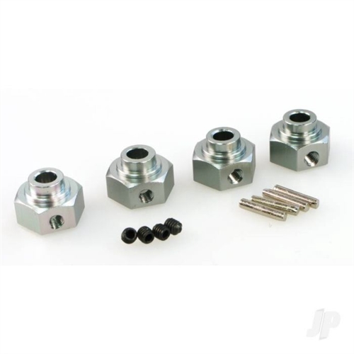RCT-H009 Aluminium Wheel Hexagonal + Wheel Pin 2
