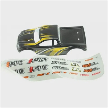 85981 Truck Body Yellow with Body Decal Blaster