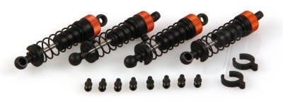 Shock Set, Front and Rear with Ball Studs (Animus)