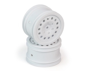 Wheel, Rear, White, (2pcs) (Criterion)