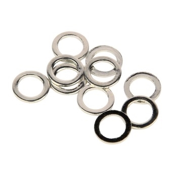 M4 6x4x0.5mm Washers 10pcs