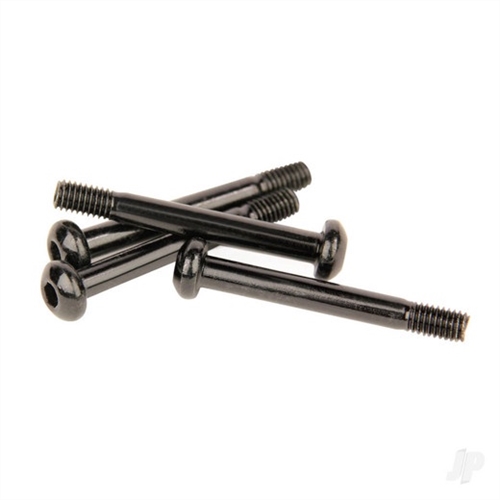 M3 Shouldered Screws Black (3x25mm) Allen Head 4pcs