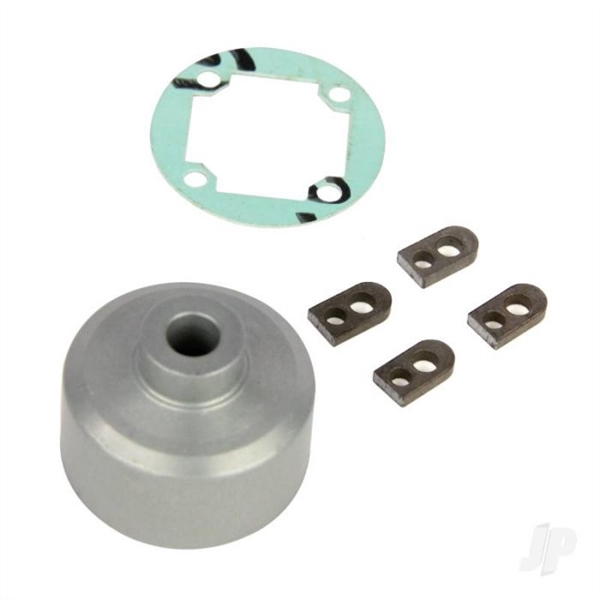 Differential Housing Alum, Center (Four 10TR)