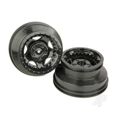 Wheel, Black, 12mm Hex (Four 10SC)