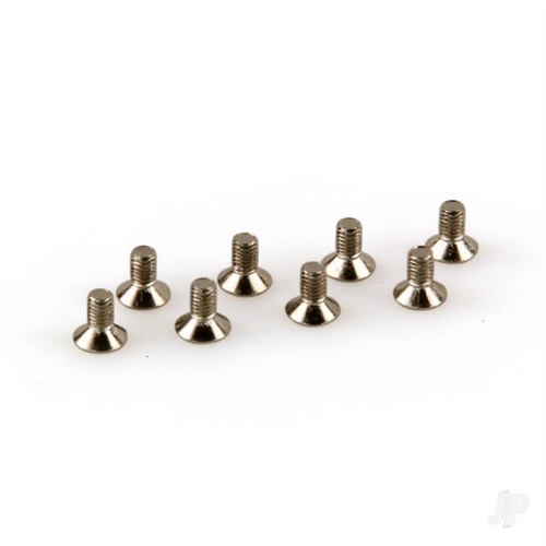 M3 Countersunk Screws 3x6mm Phillips Head 8pcs