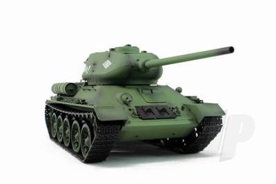 1:16 Russian T-34/85 1944 Tank with Infrared Battle System (2.4GHz + Shooter + Smoke + Sound)