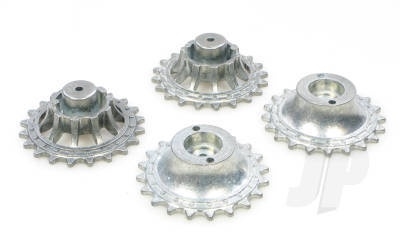 Tiger IPanther Metal Drive Wheels Pair