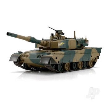 124 Type 90 with Infrared Battle System 24Ghz + Shooter + Sound