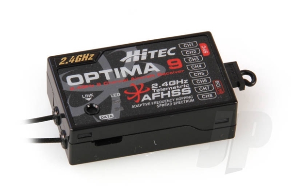 Optima 9 2.4GHz AFHSS Telemetric 9ch Full Range