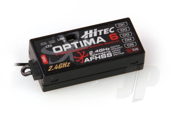 Optima 6 AFHSS Rx With Batt. Telemetry