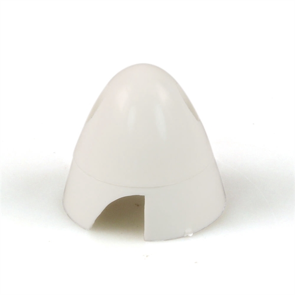 1 3/4in (44mm) White Nylon Spinner