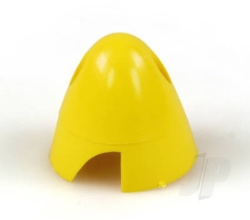 2 1/4in (56mm) Yellow Nylon Spinner