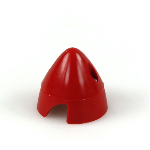 1 1/2in (37mm) Red Nylon Spinner